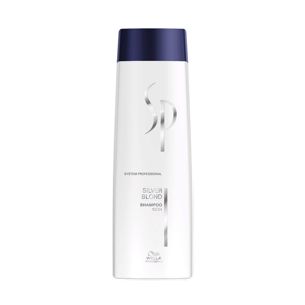 Wella SP Expert Kit Silver Blond Shampoo 250ml - shampooing anti jaune  cheveux gris et blonds | Hair Gallery