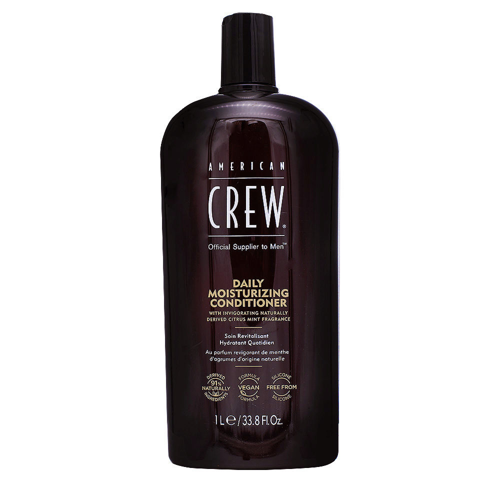 American Crew Daily Moisturizing Après Shampooing Hydratant 1000ml | Hair  Gallery