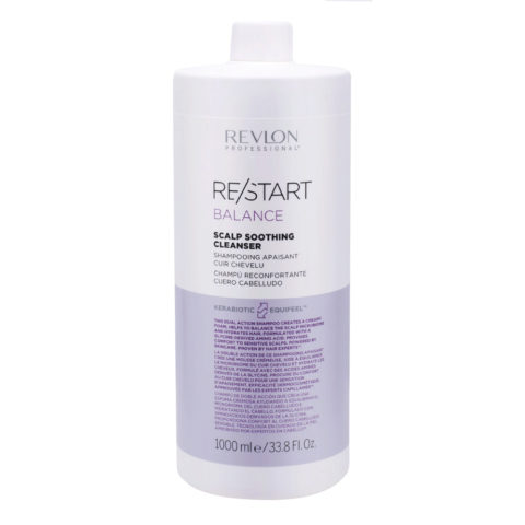 Restart Balance Scalp Soothing Shampoo 1000ml - Shampooing Cuir Chevelu Sensible