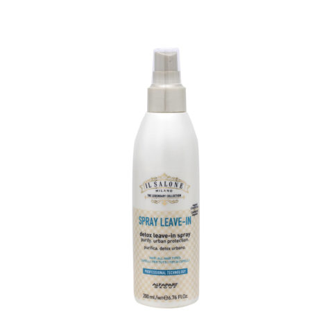 Il Salone Detox Leave In Spray 200ml -après-shampooing purifiant sans rinçage pour tous types de cheveux