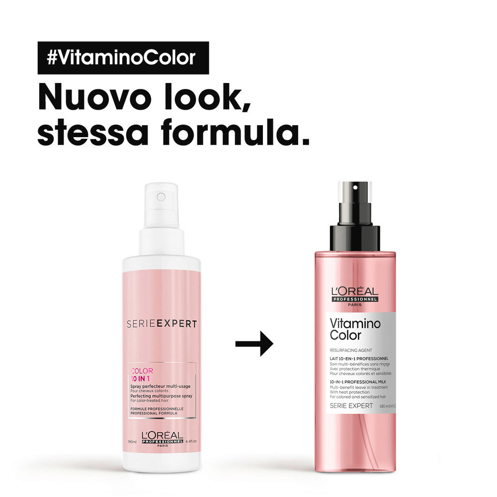 L'Oréal Professionnel Paris Serie Expert Vitamino Color Spray 10in1 190ml -  spray cheveux colorés | Hair Gallery