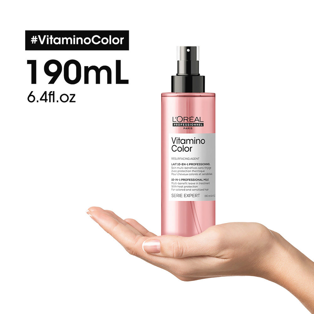 L'Oréal Professionnel Paris Serie Expert Vitamino Color Spray 10in1 190ml -  spray cheveux colorés | Hair Gallery