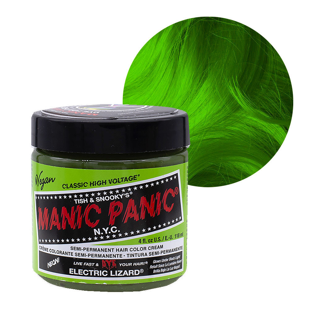 Manic Panic Classic High Voltage Electric Lizard 118ml - Crème colorante  semi-permanente | Hair Gallery
