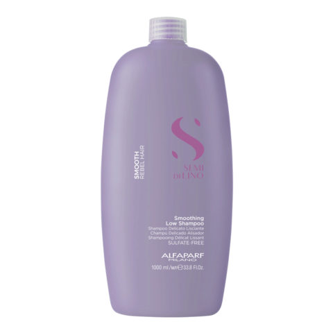 Semi di Lino Smooth Smoothing Low Shampoo 1000ml - shampoing lissant délicat