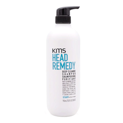 Head Remedy Deep Cleanse Shampoo 750ml - shampooing nettoyant en profondeur pour tous les types de cheveux