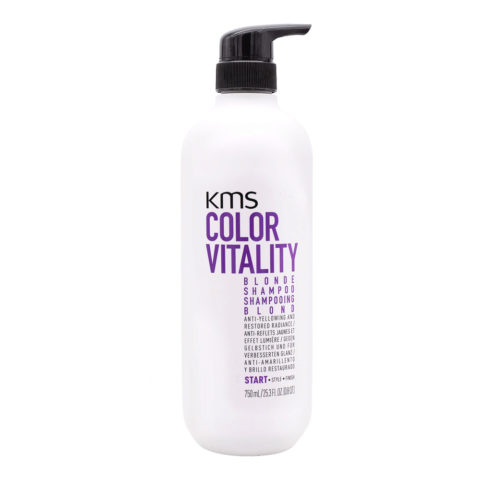 Color Vitality Blonde Shampoo 750 ml - shampooing pour cheveux blonds naturels, éclaircis ou méchés