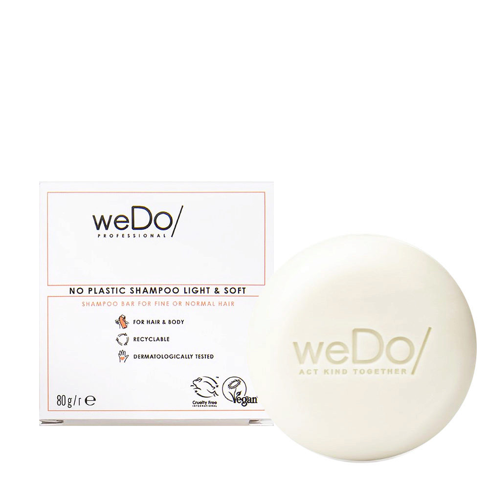 weDo No Plastic Shampoo 80gr - Shampoing solide pour cheveux fins | Hair  Gallery