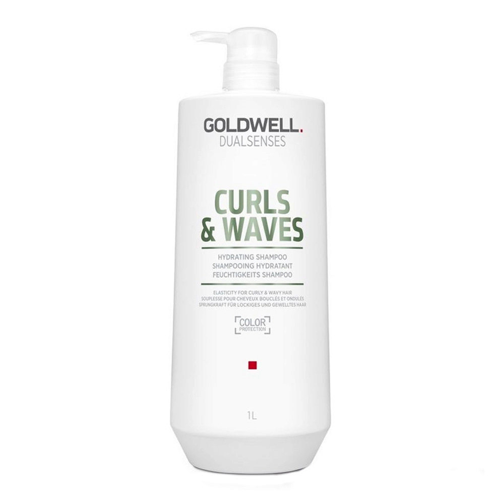 Goldwell Dualsenses Curls & Waves Hydrating Shampoo 1000ml - shampooing  hydratant pour cheveux bouclés ou ondulés | Hair Gallery