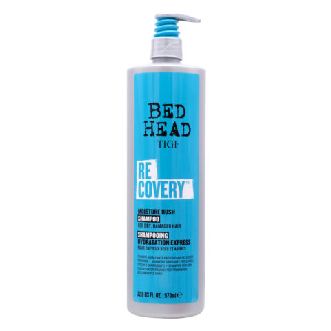 Bed Head Recovery Moisture Rush Shampoo 970ml - shampooing pour cheveux secs et abîmés