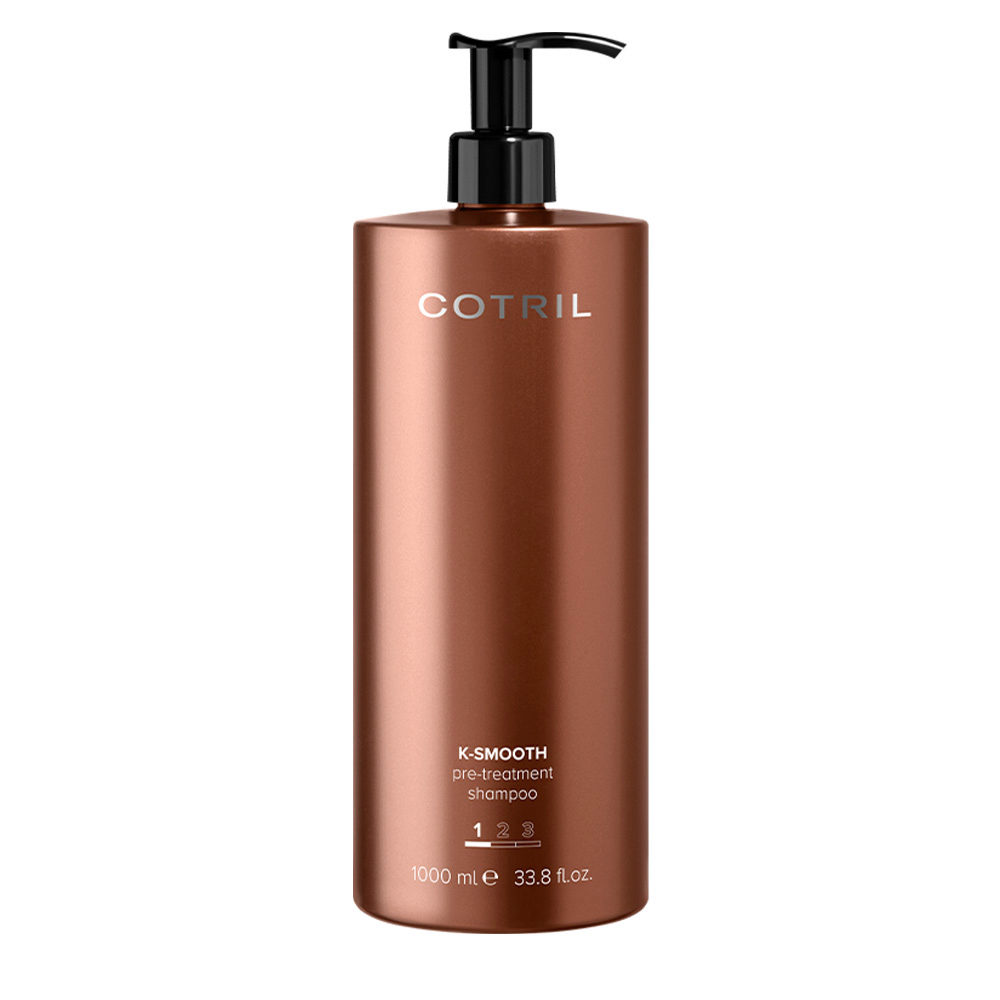 Cotril K-Smooth Pre-Treatment Shampoo 1000ml - shampooing pré-traitement |  Hair Gallery