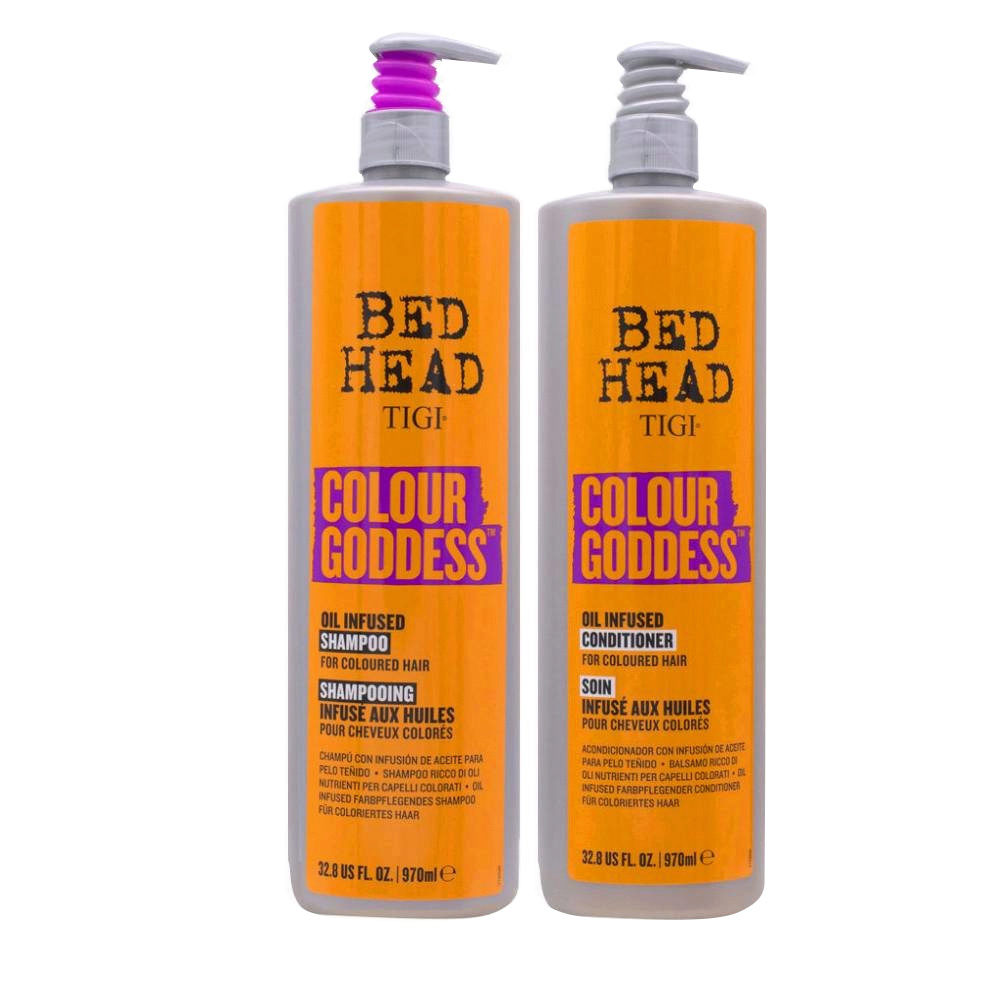 Tigi Bed Head Colour Goddess Kit Shampoo 970ml e Conditioner 970ml | Hair  Gallery