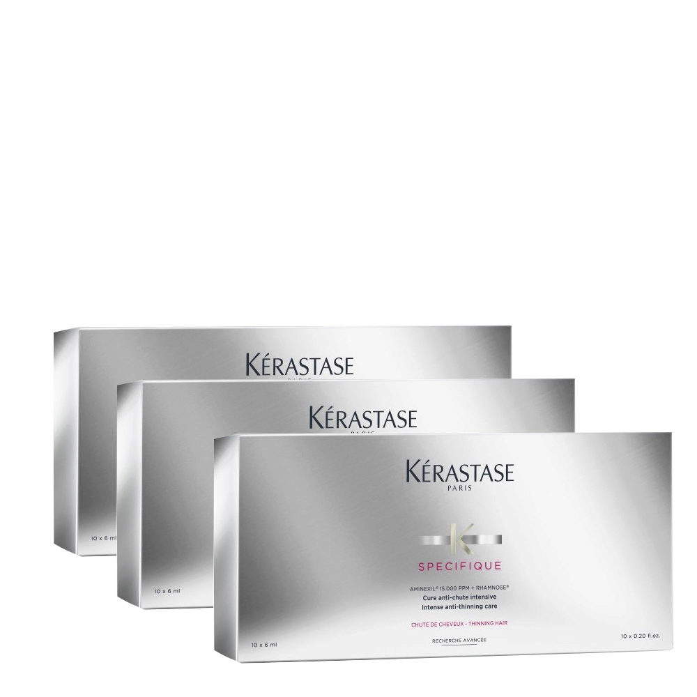 Kerastase Specifique Cure Anti-Chute Intensive 10x6ml 3 Packs | Hair Gallery