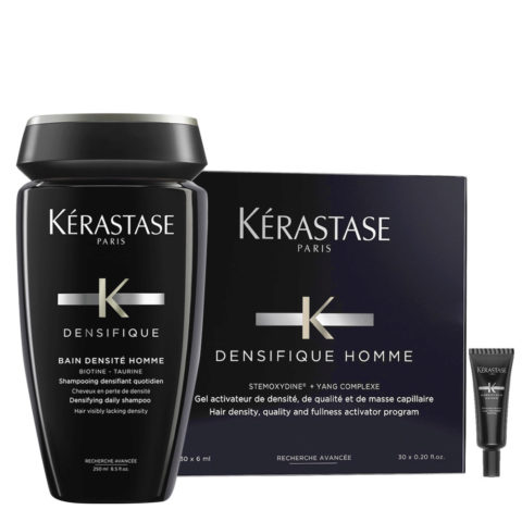 Kerastase Densifique homme Flacons gel activateur 30x6ml - Pour Cheveux  Fins | Hair Gallery