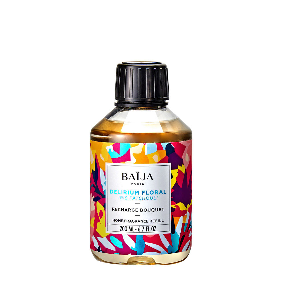 Baija Paris Delirium Floral Home Fragrance Refill 200ml - recharge pour  désodorisants iris et patchouli | Hair Gallery