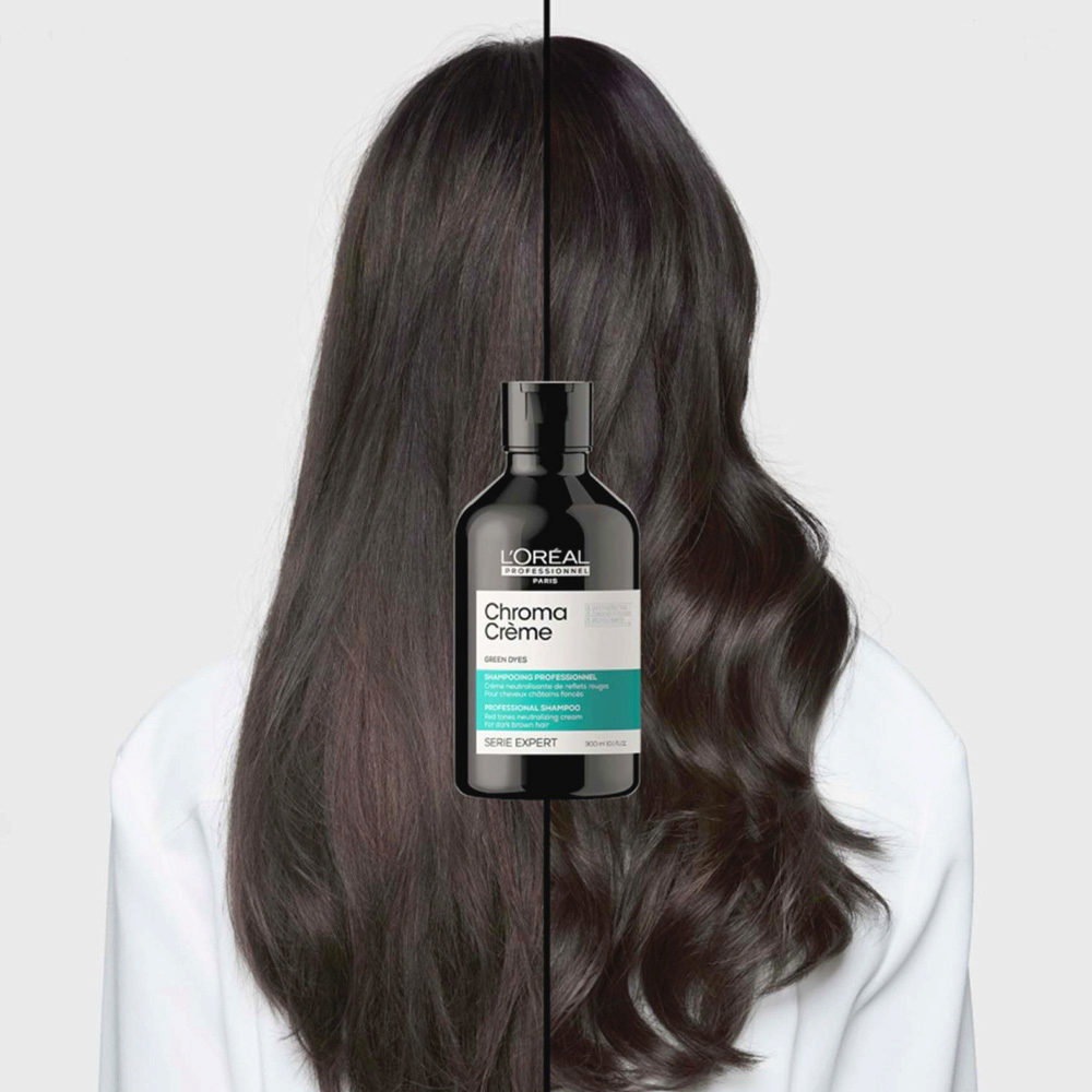 L'Oréal Professionnel Chroma Creme Matte Shampoo 500ml - shampooing mat  pour cheveux châtains à noirs | Hair Gallery