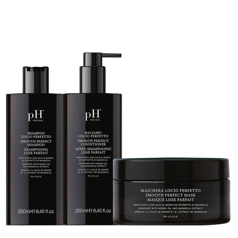 Ph Laboratories Smooth Perfect Shampoo 250ml Conditioner250ml Mask 200ml |  Hair Gallery