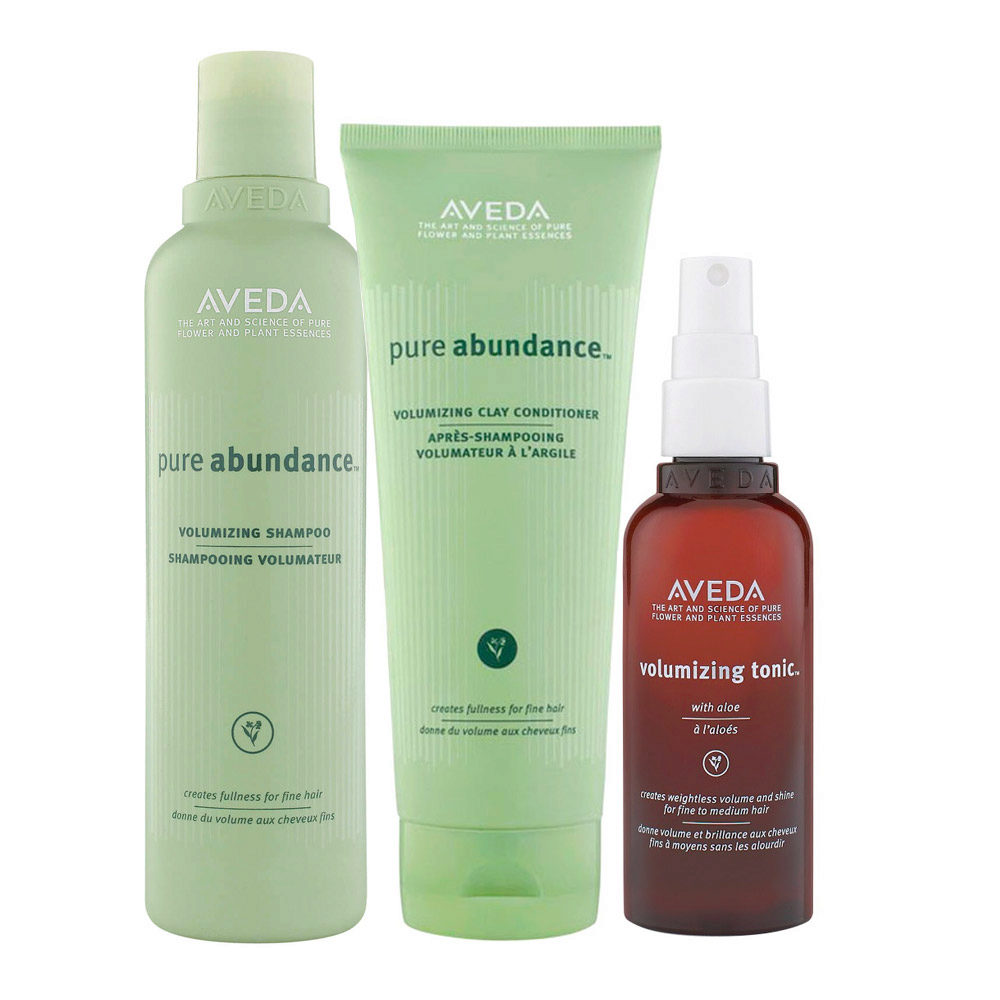 Aveda Pure Abundance Volumizing Shampoo 250ml Conditioner 200ml Tonic 100ml  | Hair Gallery