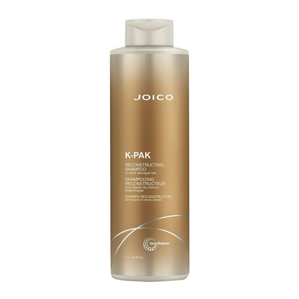 Joico K-Pak Reconstructing Shampoo 1000ml - shampooing restructurant pour  cheveux abîmés | Hair Gallery
