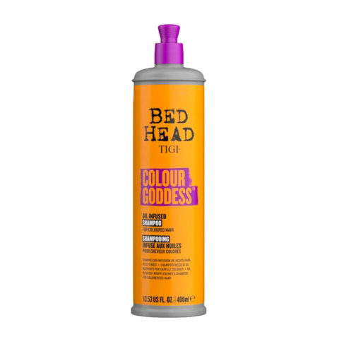 Bed Head Colour Goddess Oil Infused Shampoo 600ml - shampooing pour cheveux colorés
