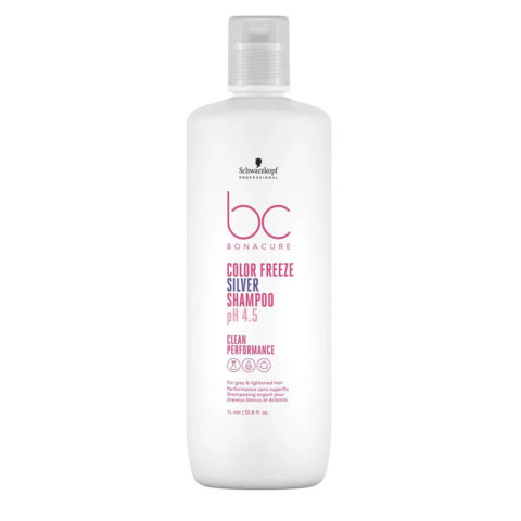 Schwarzkopf BC Bonacure Color Freeze Shampoo pH 4.5 1000ml - shampooing  pour les cheveux colorés | Hair Gallery
