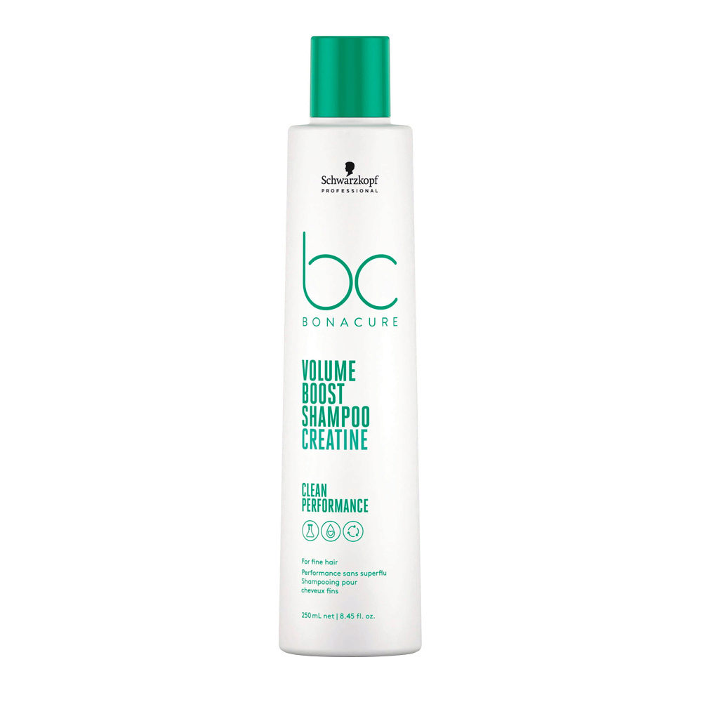Schwarzkopf BC Bonacure Volume Boost Shampoo Creatine 250ml - shampooing  volumisant pour cheveux fins | Hair Gallery