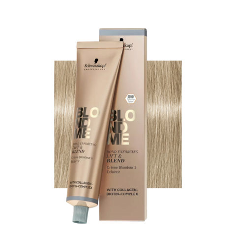 Schwarzkopf BlondMe Bond Enforcing Lift&Blend Ash 60ml - crème éclaircissante pour cheveux blonds
