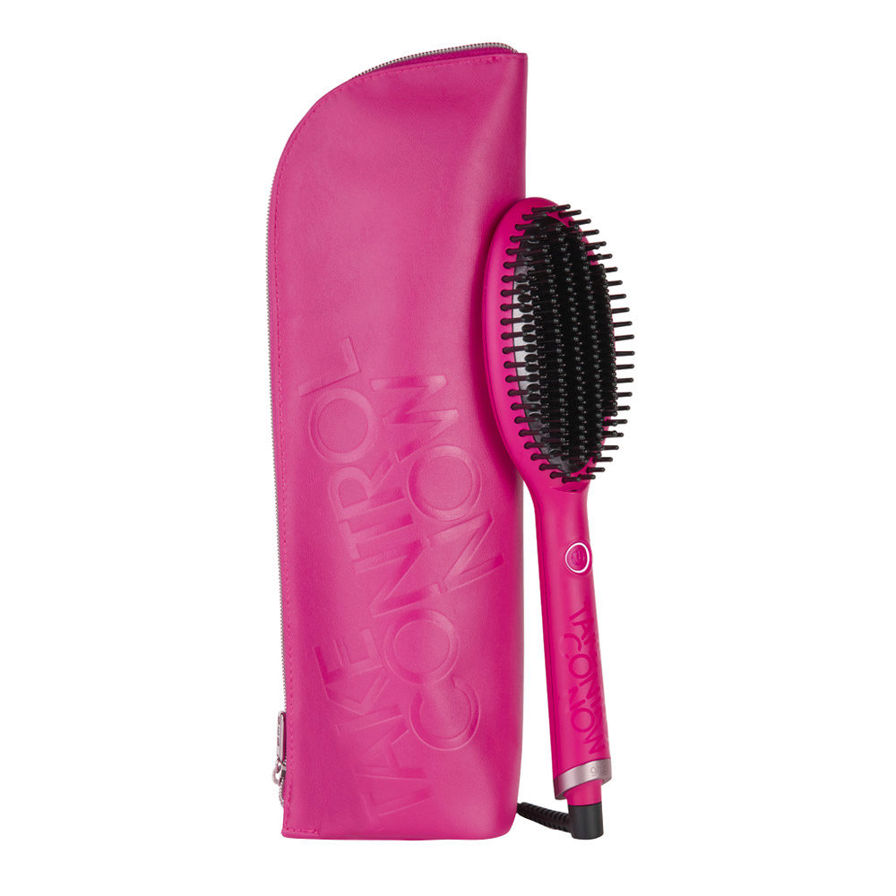 Ghd Glide Pink - brosse lissante rose orchidée | Hair Gallery