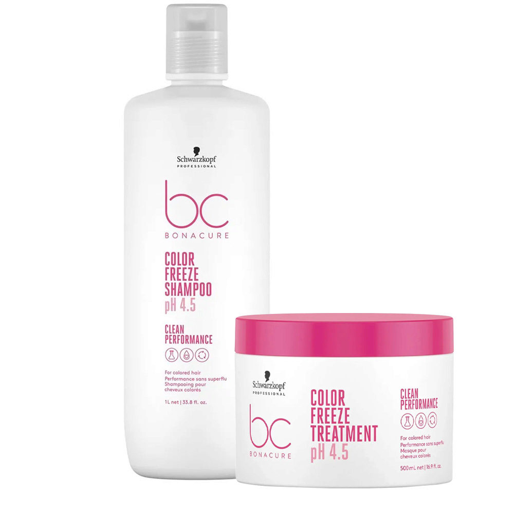 Schwarzkopf BC Bonacure Color Freeze Shampoo pH 4.5 1000ml Treatment pH 4.5  500ml | Hair Gallery