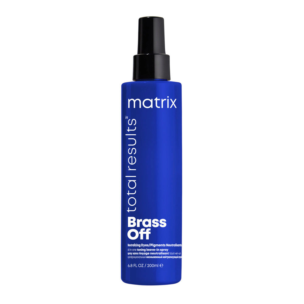 Matrix Total Result Brass Off All In One Toning Spray 200ml - spray  neutralisant anti-orange | Hair Gallery