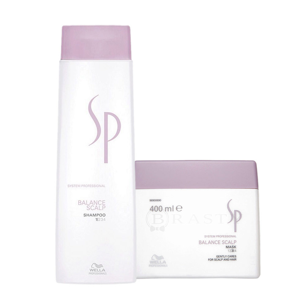 Wella SP Balance Scalp Shampoo 250ml Scalp Mask 400ml | Hair Gallery
