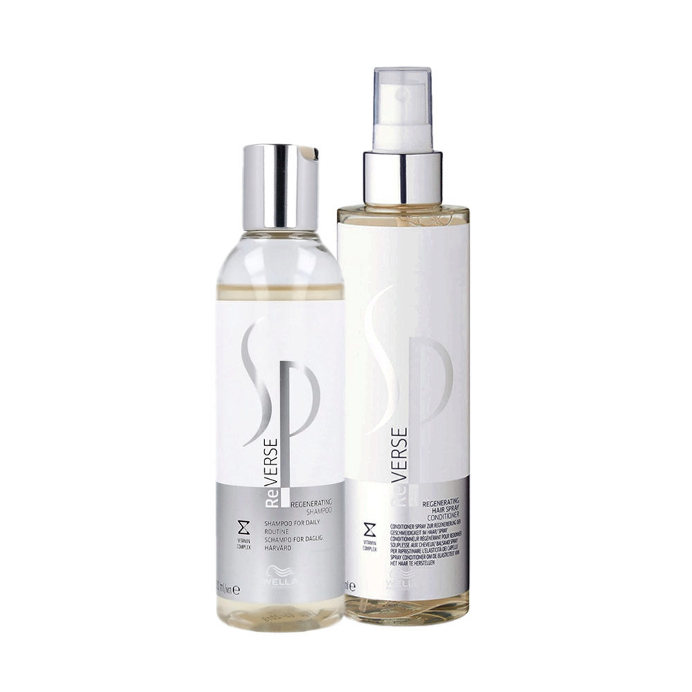 Wella SP Reverse Regenerating shampoo 200ml Hair Spray Conditioner 185ml |  Hair Gallery