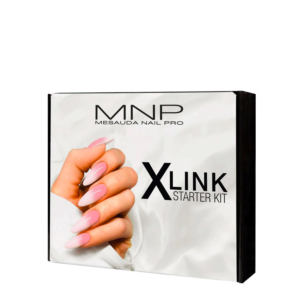 Mesauda MNP Xlink Starter Kit - kit de construction avec gel fibre de verre  | Hair Gallery