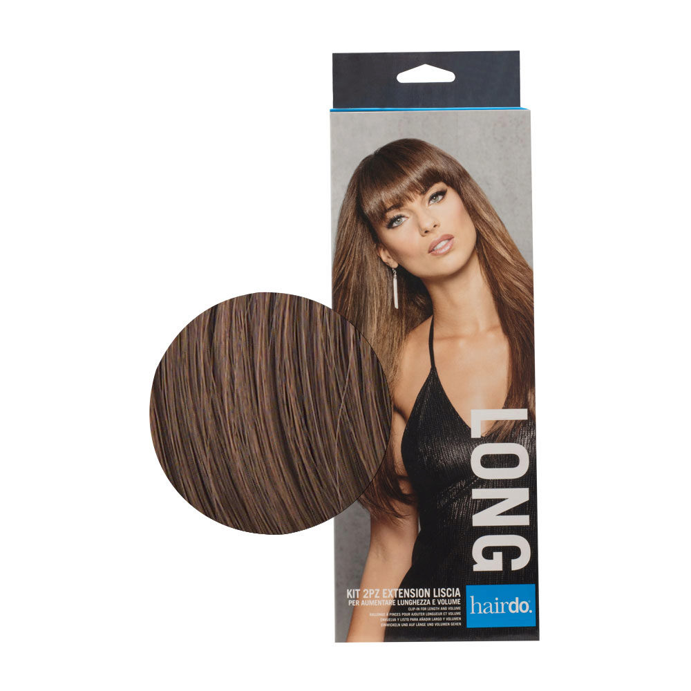 Hairdo Extension Lisse Marron Clair Doré 2x51cm - extension de cheveux |  Hair Gallery