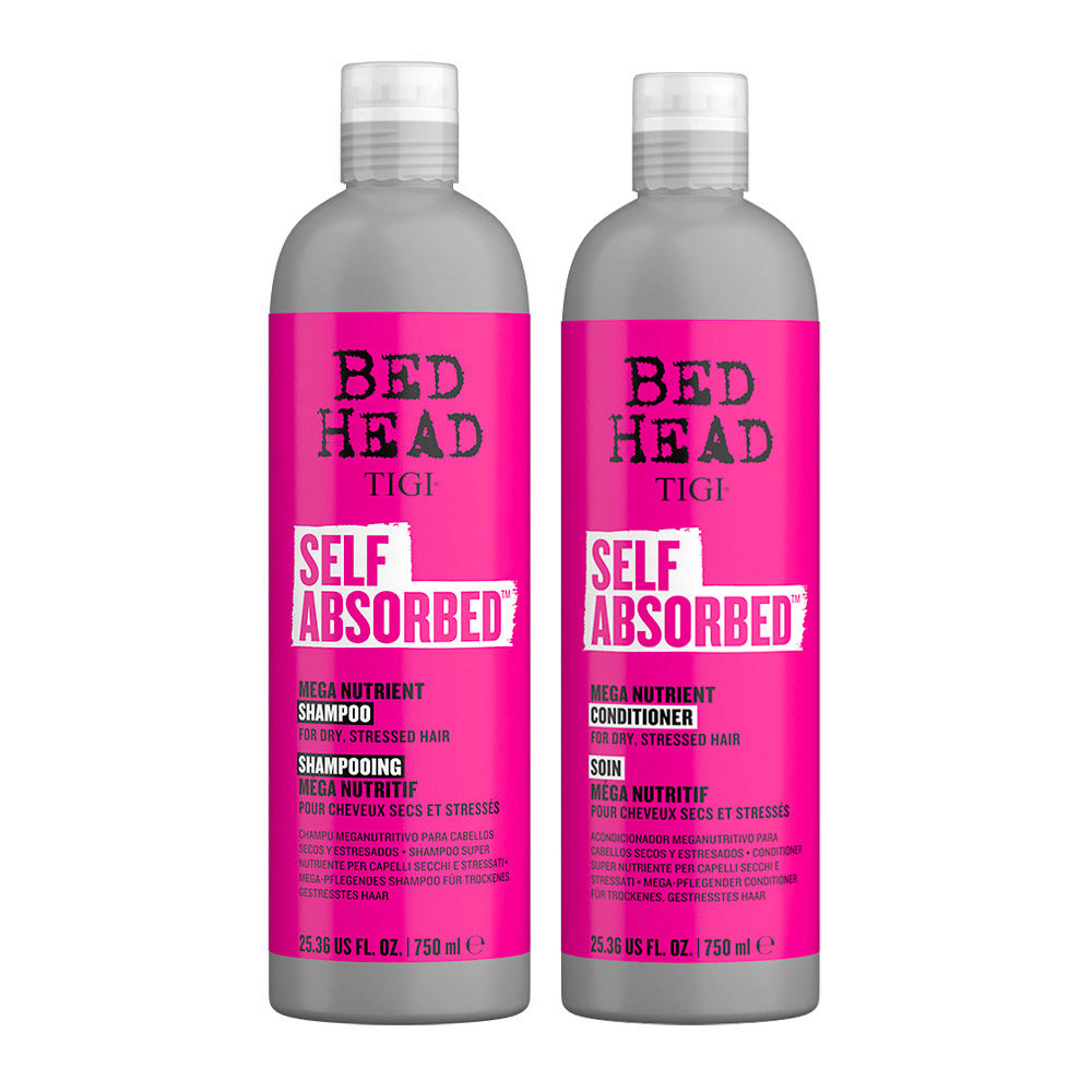 Tigi Bed Head Sel Absorbed Shampoo 750ml Conditioner 750ml | Hair Gallery