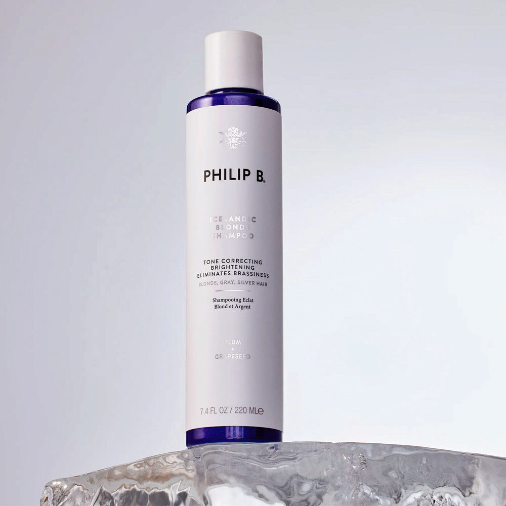 Philip B Icelandic Blonde Shampoo 220ml - shampooing anti-jaune | Hair  Gallery