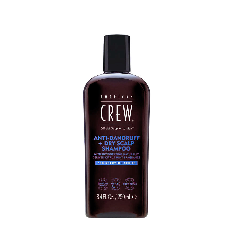 American Crew Anti-Dandruff Dry Scalp Shampoo 250ml - shampooing  antipelliculaire et pour cuir chevelu sec | Hair Gallery