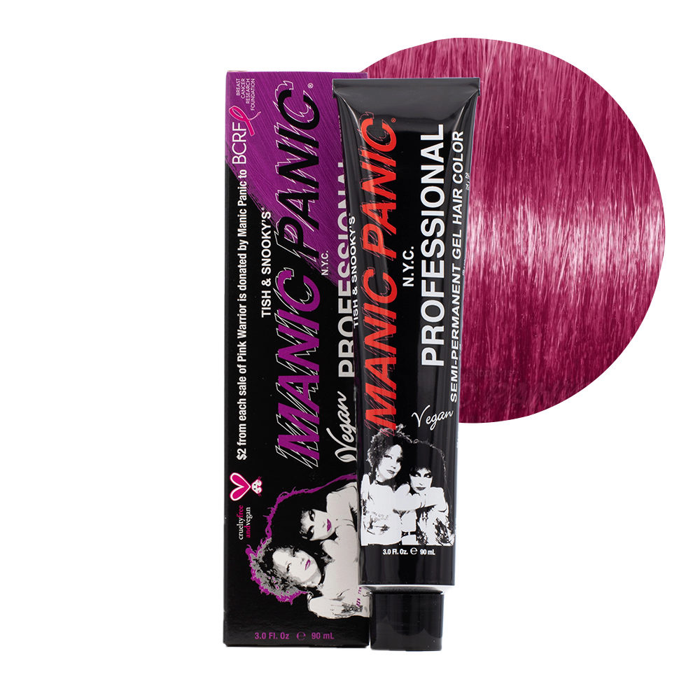 Manic Panic Professional Gel Color Pink Warrior 90ml - couleur  semi-permanente | Hair Gallery