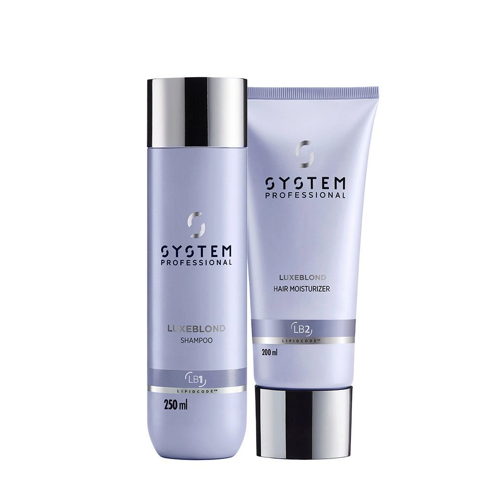 System Professional LuxeBlond Shampoo 250ml Conditioner 200ml | Hair Gallery
