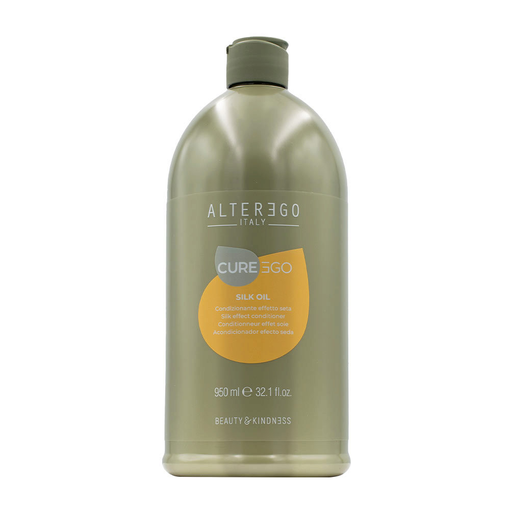 Alterego CurEgo Silk Oil Conditioning Cream 950ml - après-shampooing effet  soie | Hair Gallery
