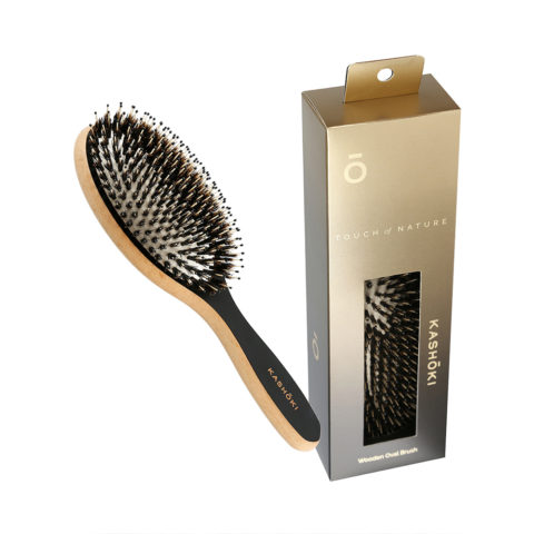 Hair Brush Touch Of Nature Oval - brosse ovale en bois