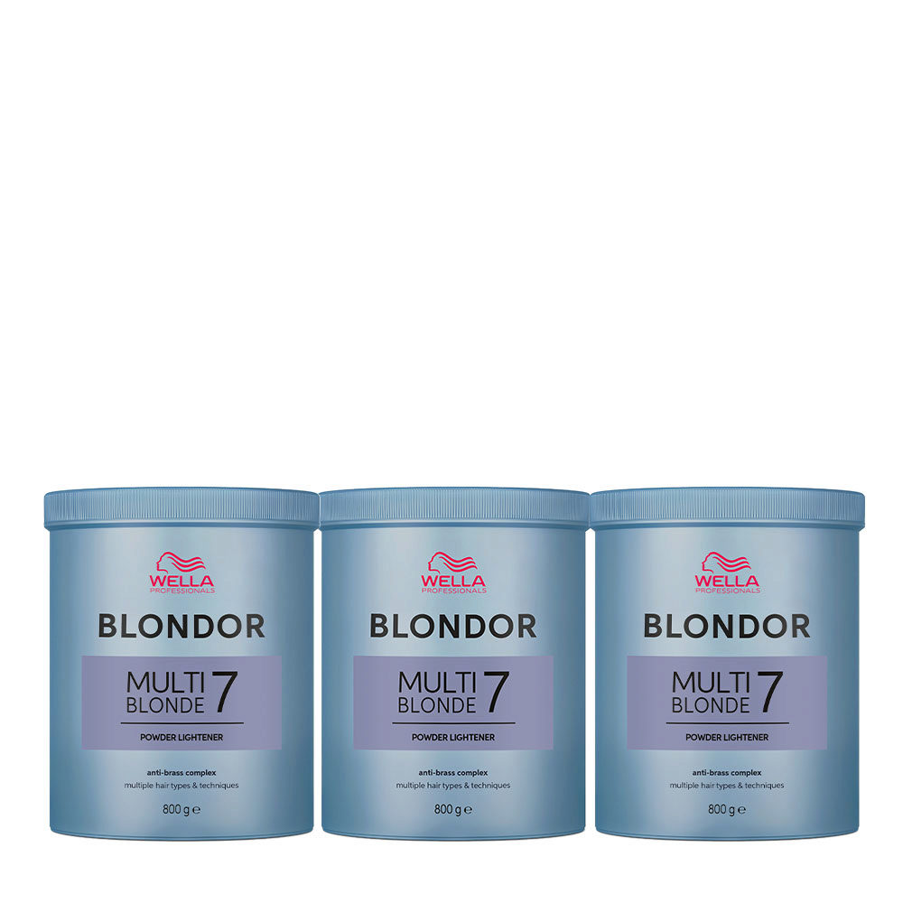 Wella Blondor Multi Blonde Dust-free powder 800gr X3 | Hair Gallery
