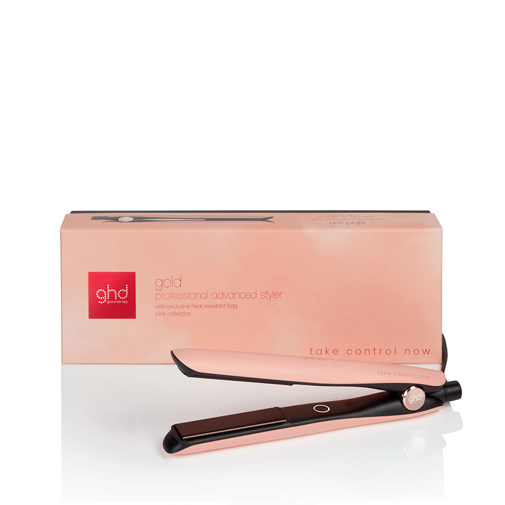 Ghd Gold Pink 2023 - lisseur rose pêche | Hair Gallery