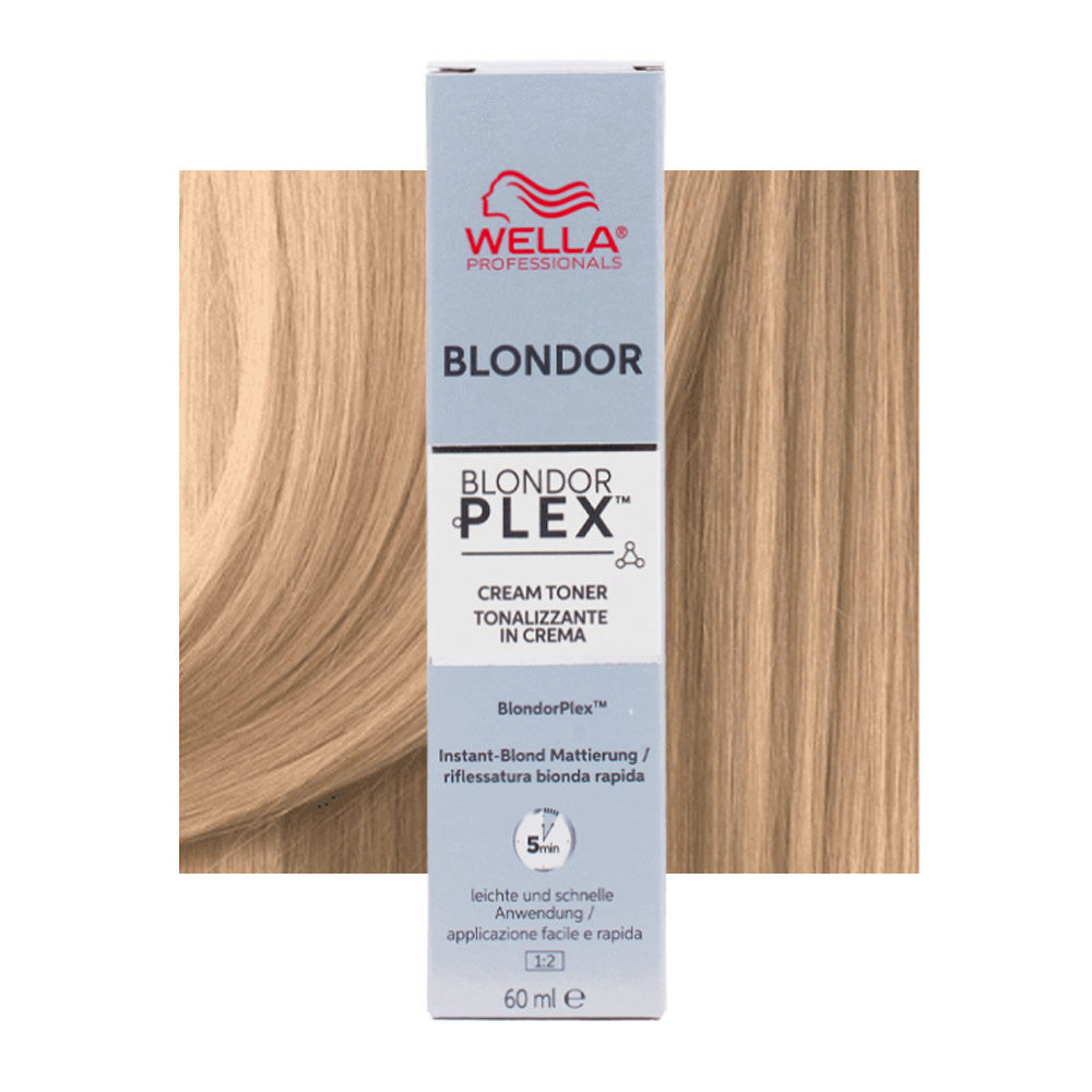 Wella Blondor Plex Cream Toner Crystal Vanilla /36 60ml - crème tonifiante  | Hair Gallery