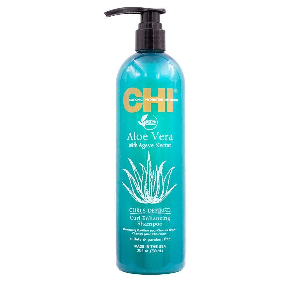 CHI Aloe Vera Curls Defined Curl Enhancing Shampoo 739ml - shampoing pour  boucles | Hair Gallery