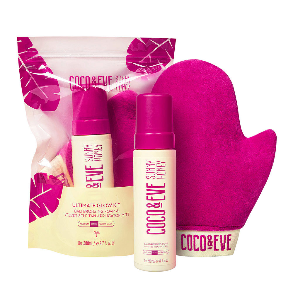 Coco & Eve Ultimate Glow Kit Dark - coffret | Hair Gallery