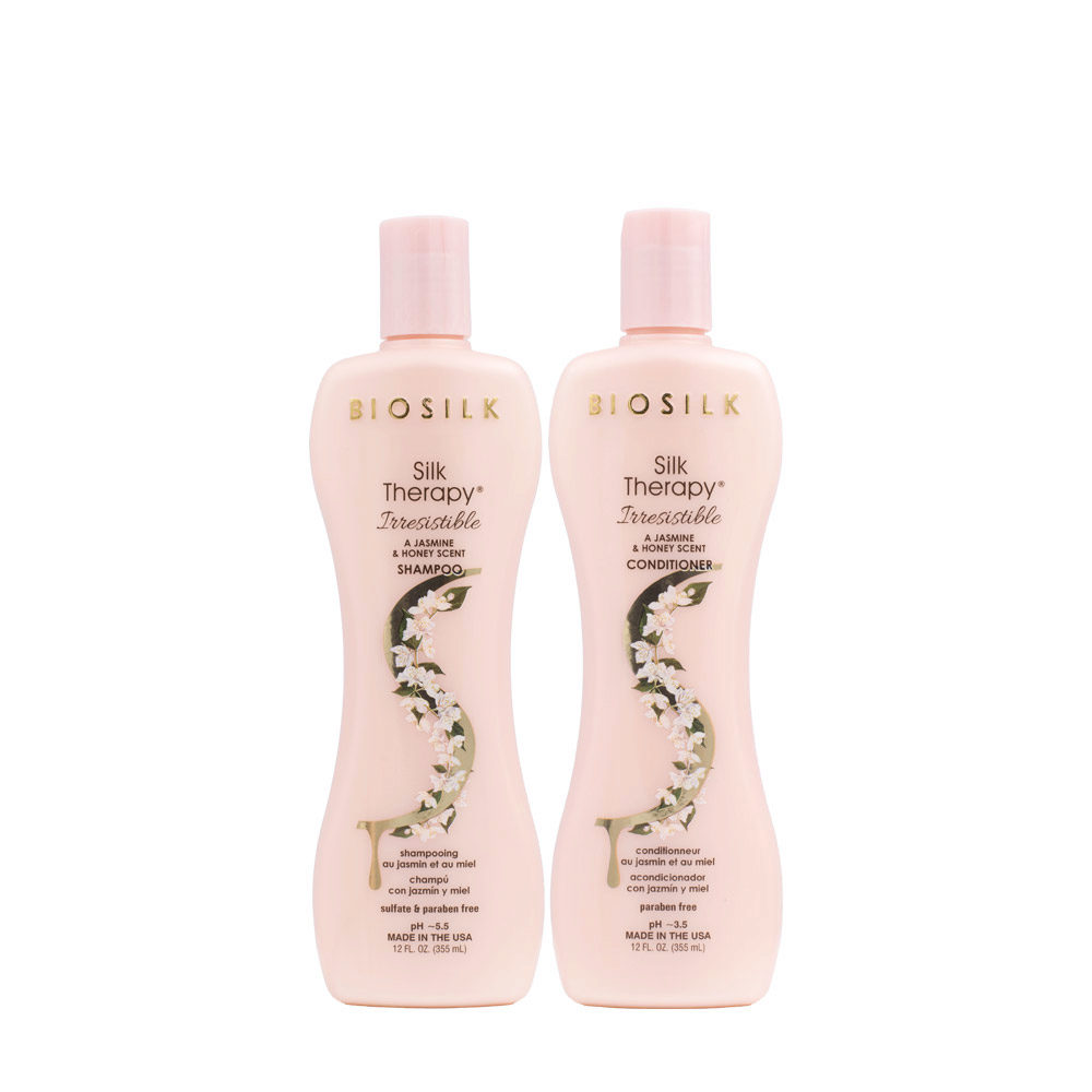 Biosilk Silk Therapy Irresistible Shampoo 355ml Conditioner 355ml | Hair  Gallery