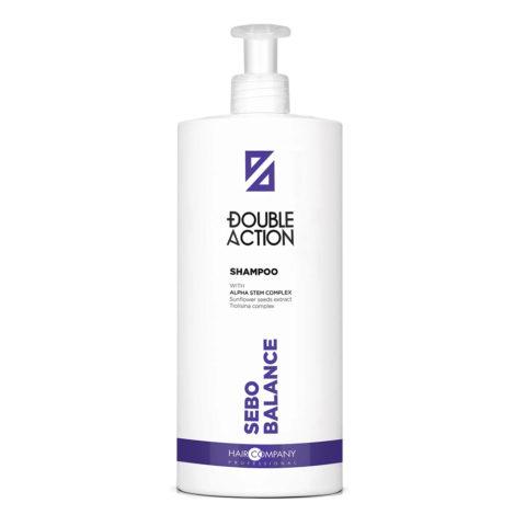 Double Action Sebo Balance Shampoo 1000ml  - shampooing anti-sébum